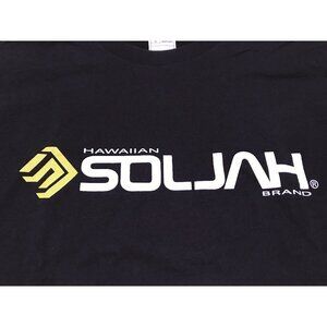 Soljah Hawaii Vintage T-Shirt - Black